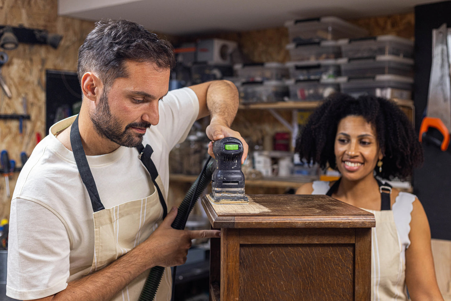 Offre DUO Atelier créatif DIY "Apprendre à rénover et restaurer son meuble vintage bois par soi-même" en 3h