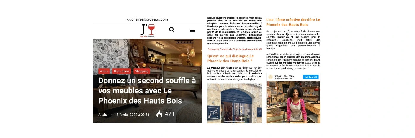 Quoi faire à Bordeaux Le Phoenix des hauts bois