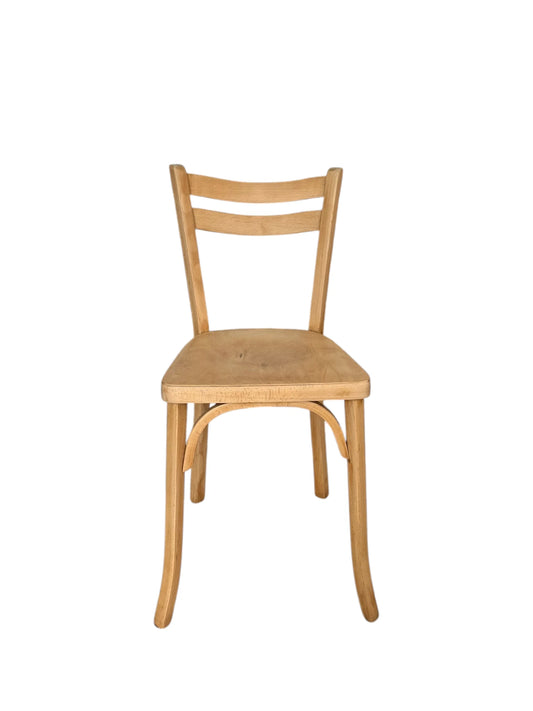Chaise vintage bistrot Baumann Nao bois scandinave