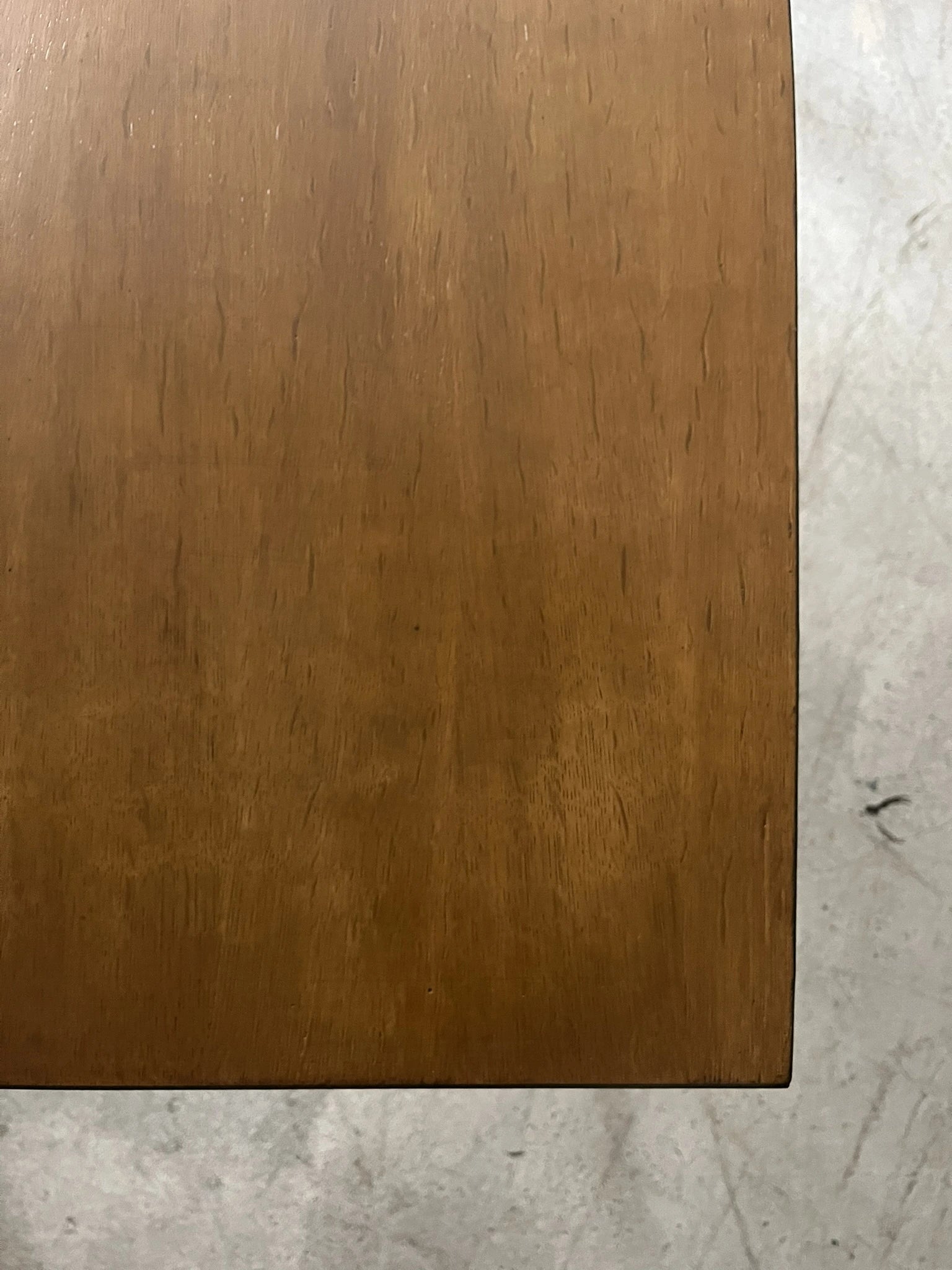 Table Gaïane bois et noir scandinave années 50-70