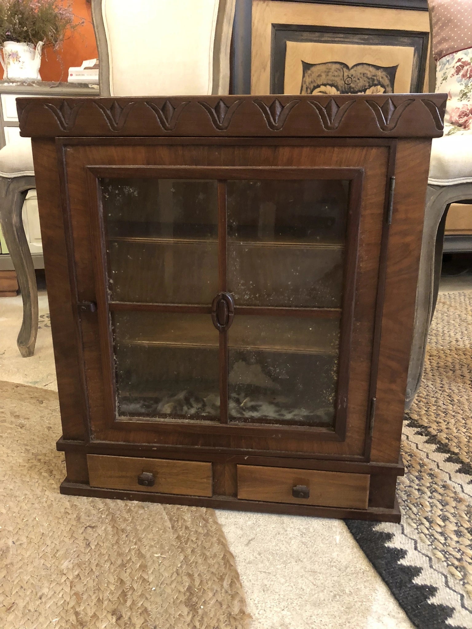 Etagère bibliothèque en bois avant relooking