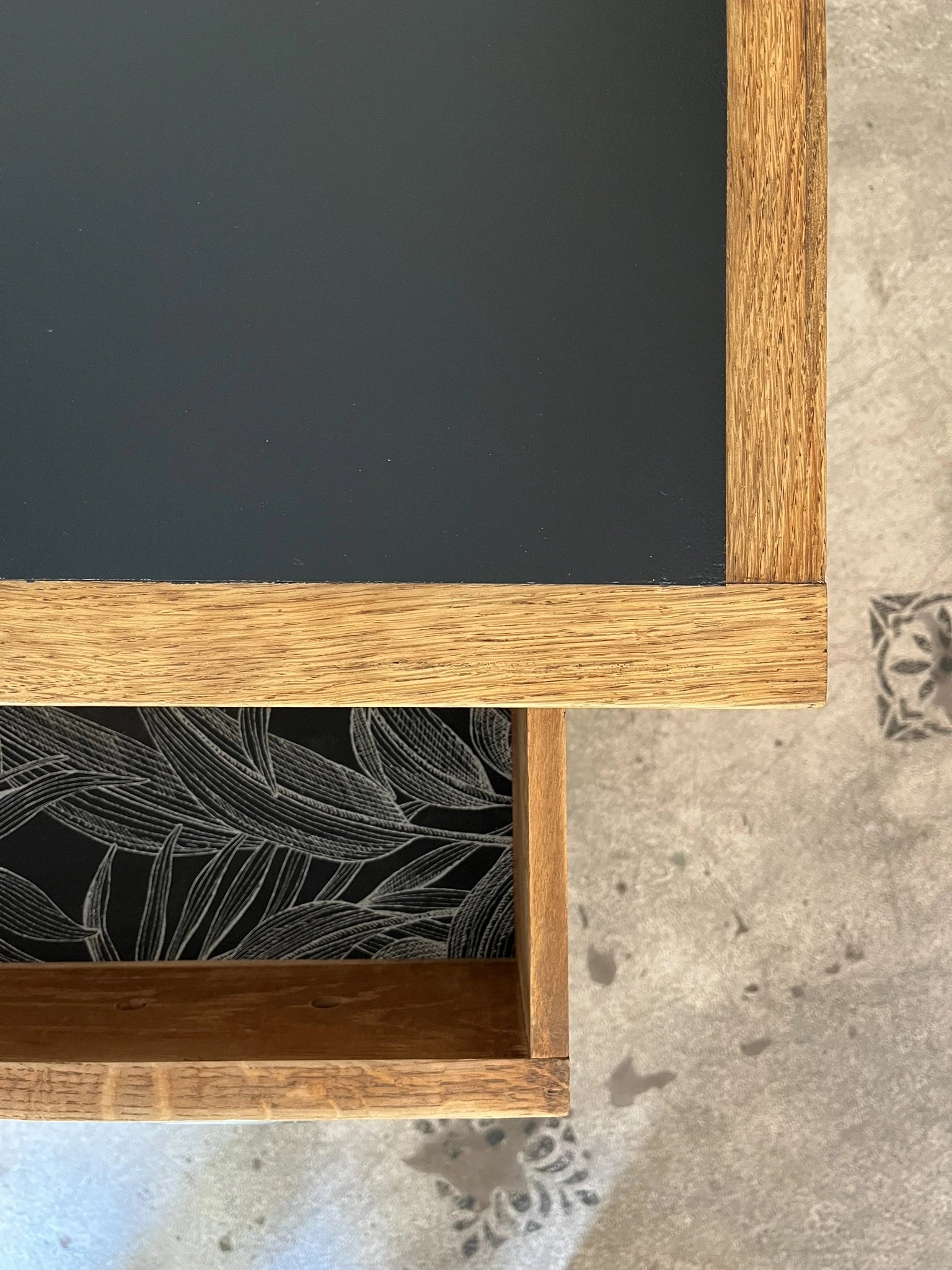 Commode vintage Oscar scandinave pieds compas 3 tiroirs années 50 60 70