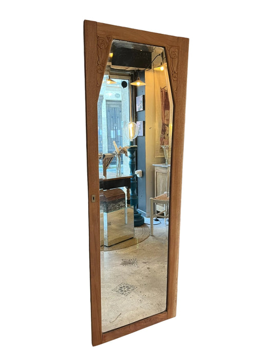 Porte miroir vintage Art Déco Alba bois massif 