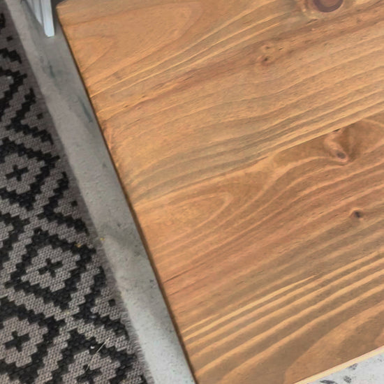 Buffet Art Déco vintage bois massif Bordeaux